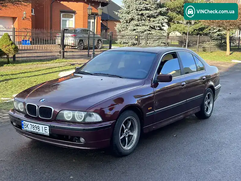 BMW 5 Series 1999, фото з оголошення, VIN WBADM31010GR02618