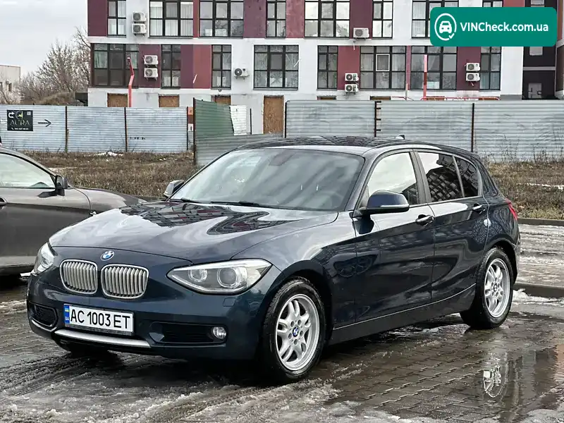BMW 1 Series 2012, фото з оголошення 1 з 20, VIN WBA1C11030VV04669
