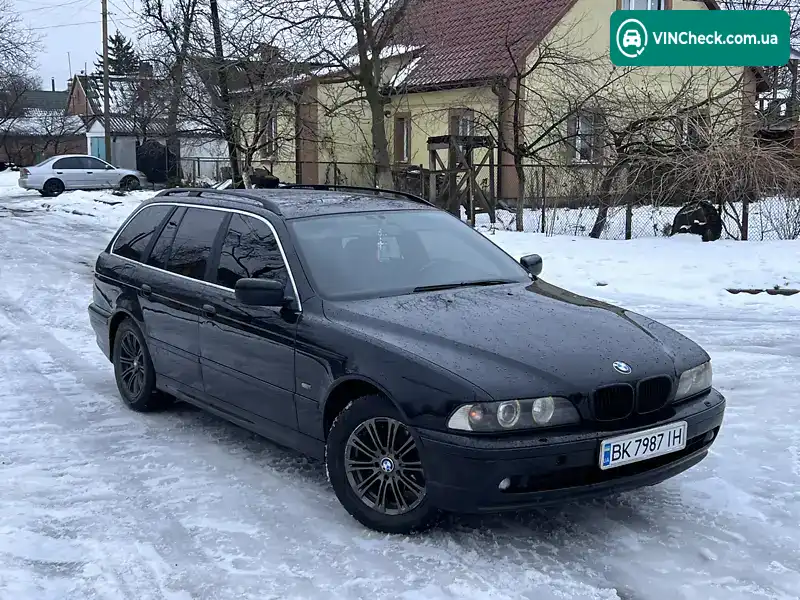 BMW 5 Series 2002, фото з оголошення 1 з 20, VIN WBADP91060GX80509