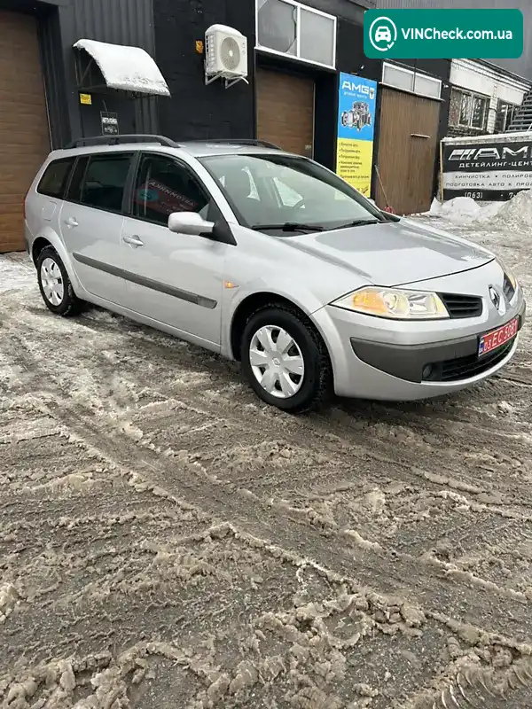 Renault Megane 2006, фото з оголошення 2 з 20, VIN VF1KM1R0H36491173