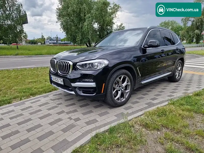 BMW X3 2020, фото з оголошення 1 з 20, VIN 5UXTY3C05M9D79986