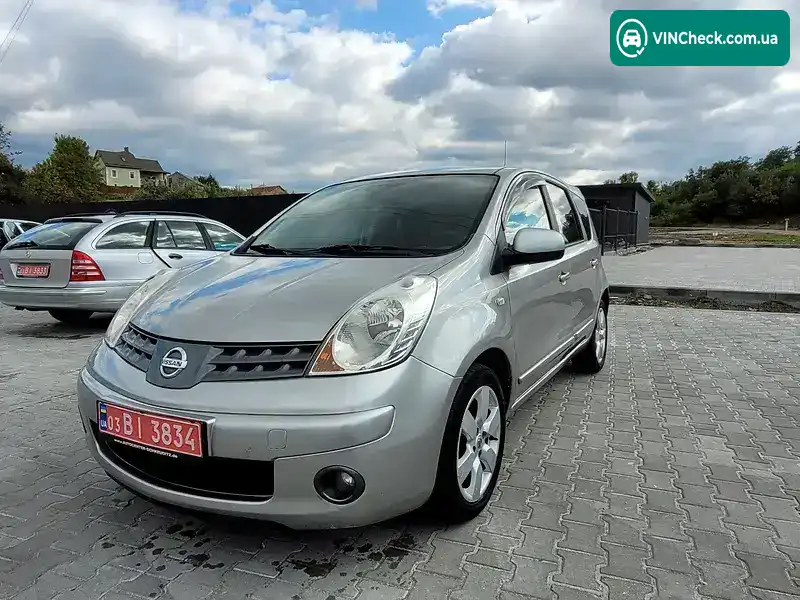 Nissan Note 2008, фото з оголошення 2 з 20, VIN SJNFDAE11U1296594