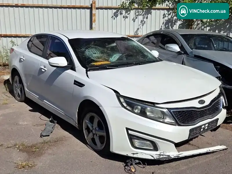 Kia K5 2014, фото з оголошення 2 з 9, VIN KNAGN418BFA560994