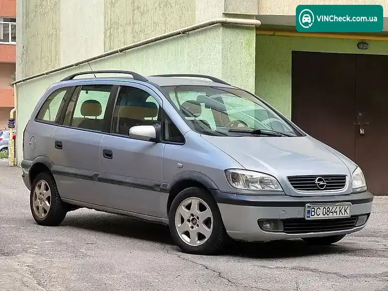 Opel Zafira 2002, фото з оголошення 1 з 9, VIN W0L0TGF7221858133