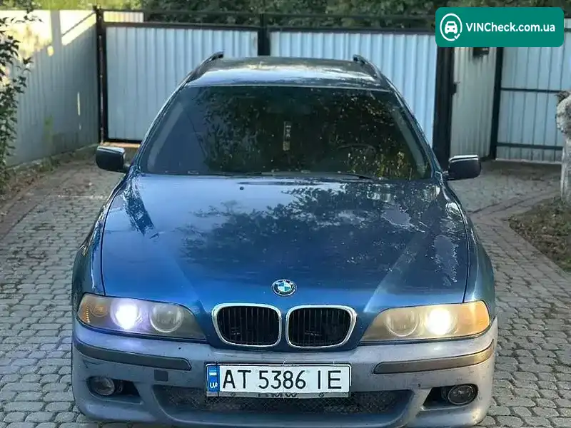 BMW 5 Series 2003, фото з оголошення 1 з 7, VIN WBADP91080GX82312