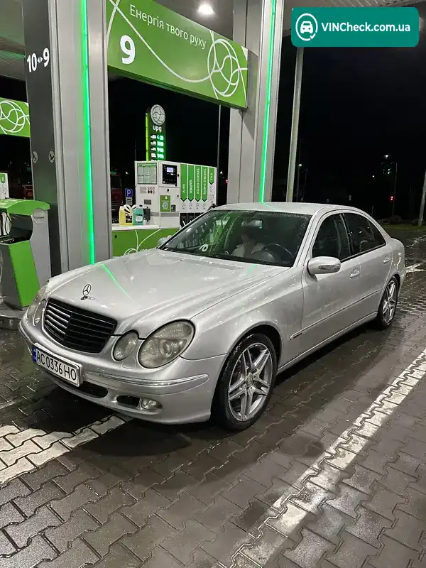 Mercedes-Benz E-Class 2003, фото з оголошення 2 з 12, VIN WDB1241201A531415