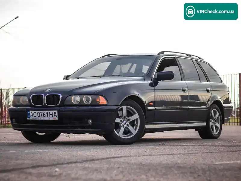 BMW 5 Series 2001, фото з оголошення 1 з 20, VIN WBADP81070GS96858