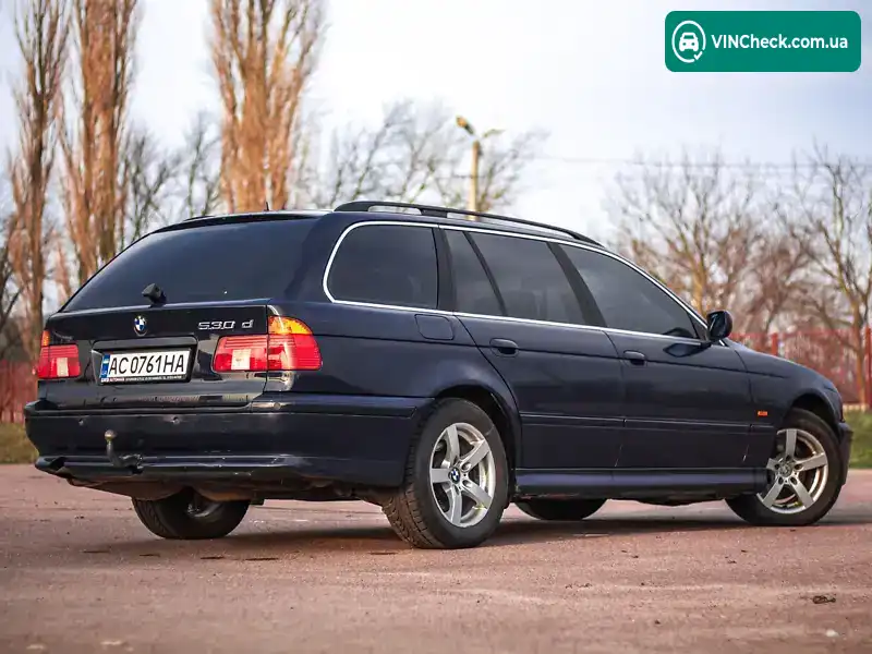 BMW 5 Series 2001, фото з оголошення 2 з 20, VIN WBADP81070GS96858