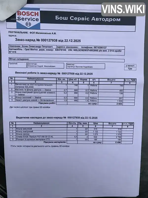 Фото автомобіля