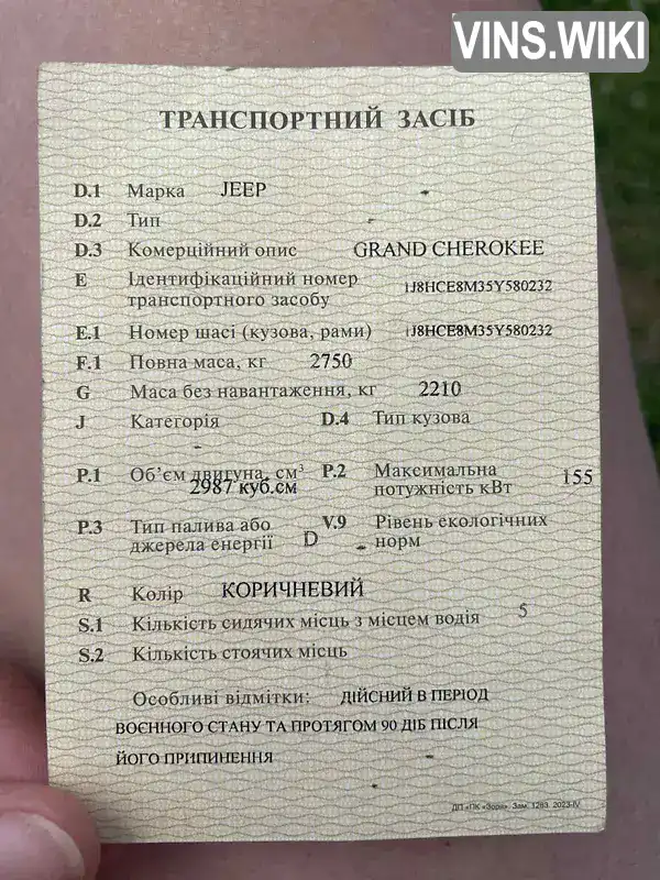 Фото автомобіля