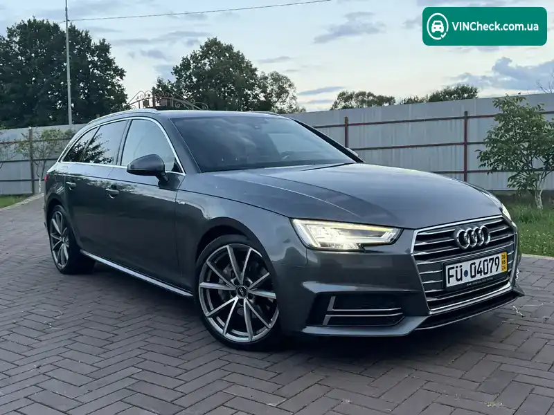 Audi A4 2017, фото з оголошення 1 з 20, VIN WAUZZZF44JA027397
