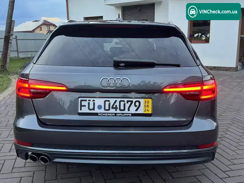 Audi A4 2017, фото з оголошення 2 з 20, VIN WAUZZZF44JA027397