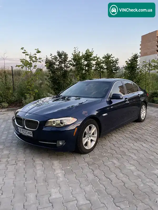 BMW 5 Series 2012, фото з оголошення 1 з 20, VIN WBAXH5C56DDW16034