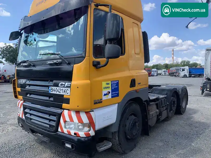 DAF CF 85 2009, фото з оголошення 2 з 16, VIN XLRTG85MC0E854073