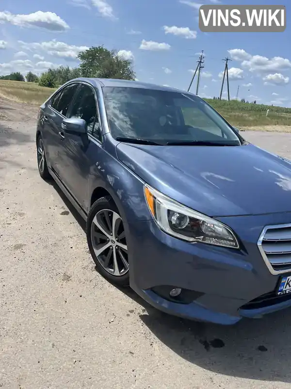 Subaru Legacy 2016, фото з оголошення 1 з 19, VIN 4S3BNAN69H3016415