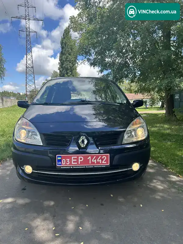 Renault Scenic 2007, фото з оголошення 2 з 20, VIN VF1JM1R0636880073