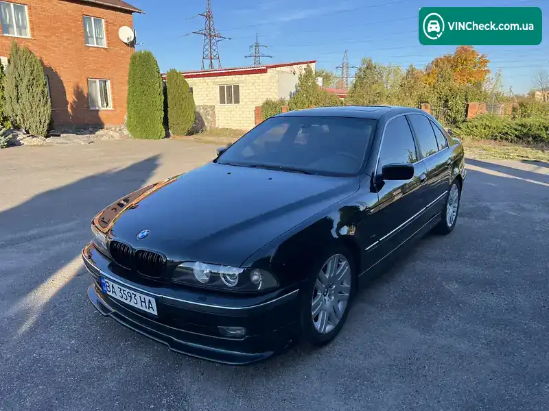 BMW 5 Series 1998, фото з оголошення 1 з 20, VIN WBADL81000GJ60759