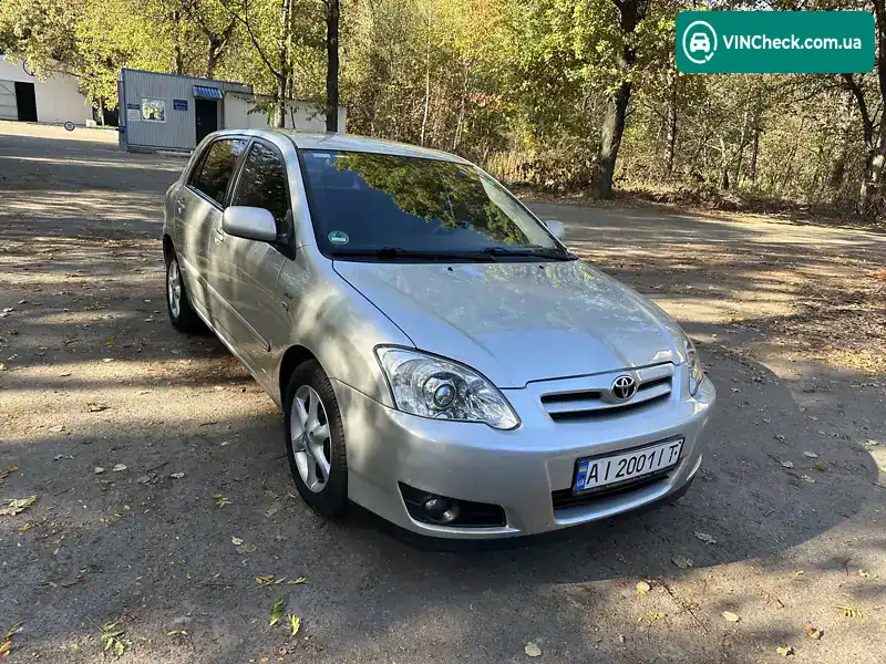 Toyota Corolla 2006, фото з оголошення 1 з 10, VIN SB1KC20E10F026969