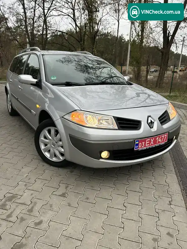 Renault Megane 2006, фото з оголошення 2 з 20, VIN VF1KM1R0H36256004