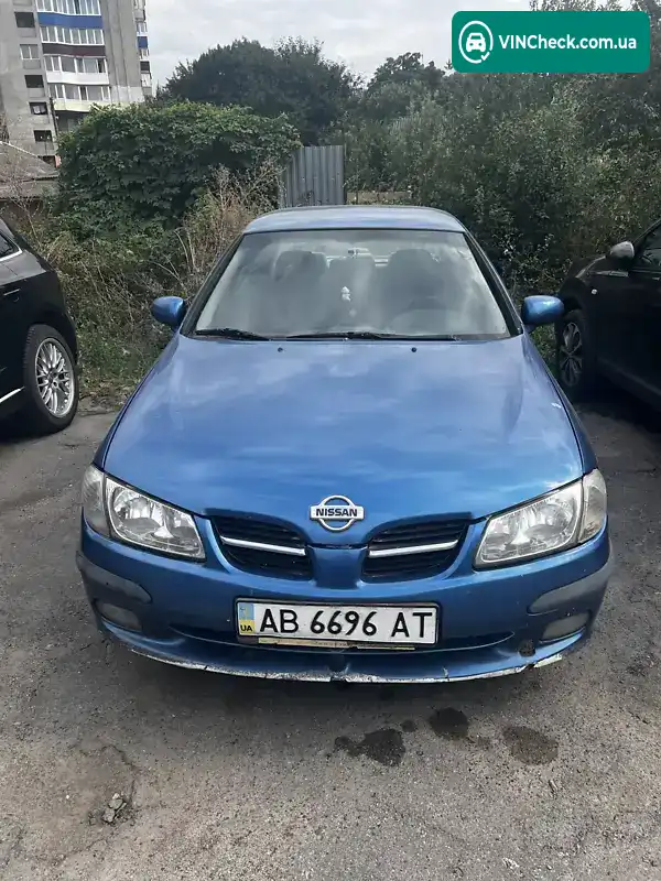 Nissan Almera 2003, фото з оголошення 1 з 8, VIN SJNBAAN16U0176297