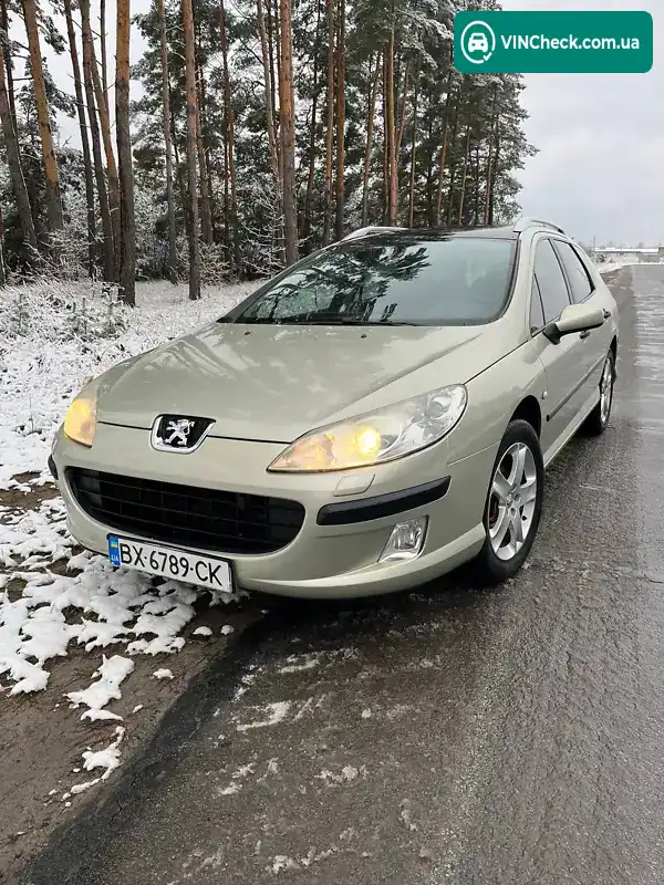 Peugeot 407 2004, фото з оголошення 2 з 7, VIN VF36E6FZB21170345