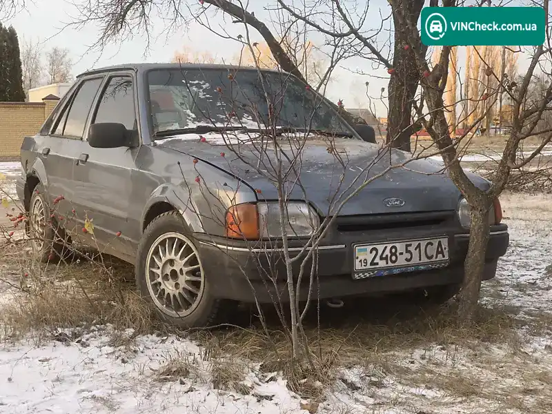Ford Escort 1988, фото з оголошення 1 з 6, VIN WF0AXXGCAAJL64728