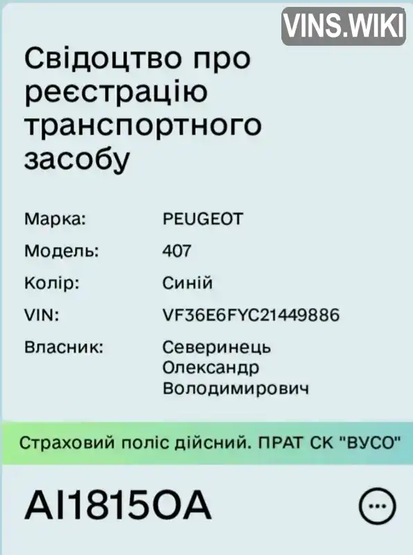 Фото автомобіля