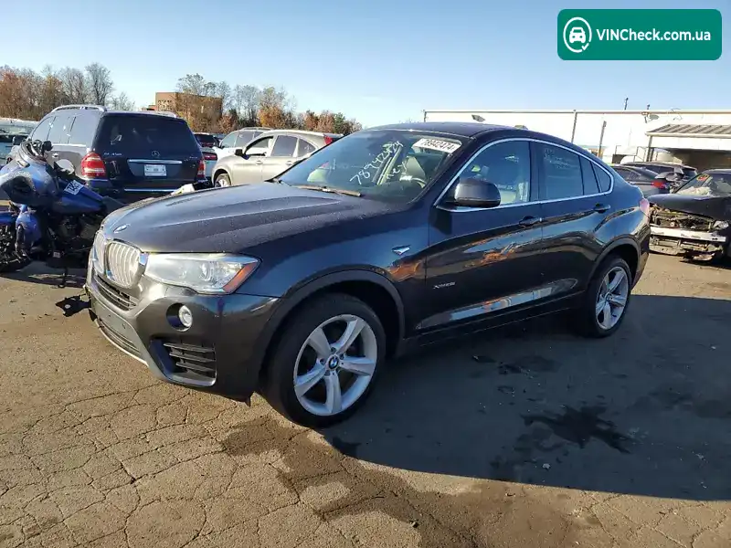 BMW X4 2015, фото з оголошення 1 з 2, VIN 5UXXW3C50G0R20578