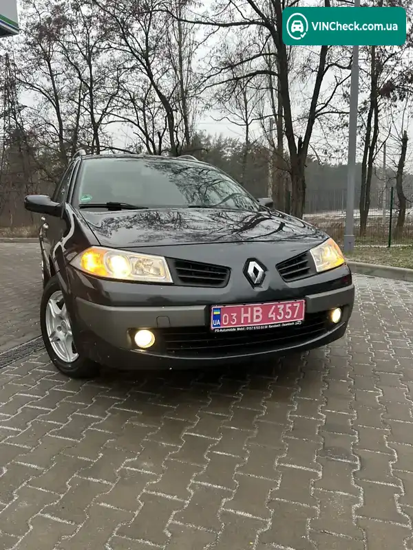 Renault Megane 2006, фото з оголошення 1 з 20, VIN VF1KM1R0H35628191