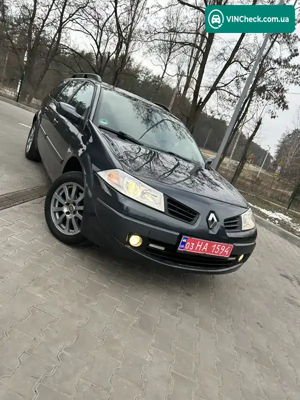 Renault Megane 2008, фото з оголошення 2 з 20, VIN VF1KM1R0H39192275
