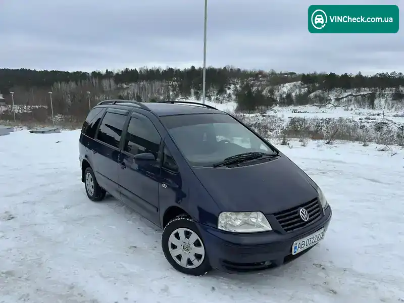 Volkswagen Sharan 2001, фото з оголошення 1 з 21, VIN WVWZZZ7MZ1V057668