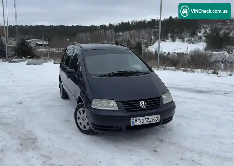 Volkswagen Sharan 2001, фото з оголошення 2 з 21, VIN WVWZZZ7MZ1V057668