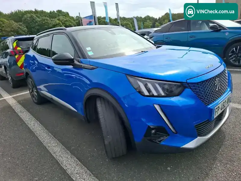 Peugeot 2008 2020, фото з оголошення 2 з 14, VIN VR3UKZKXZLJ615478