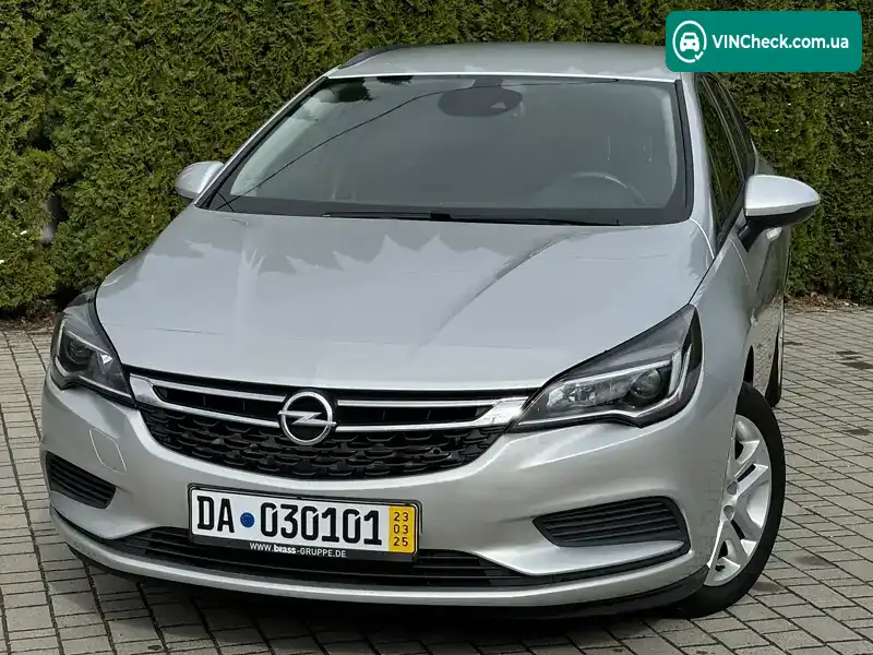 Opel Astra 2019, фото з оголошення 2 з 20, VIN W0VBD8EG0K8063448
