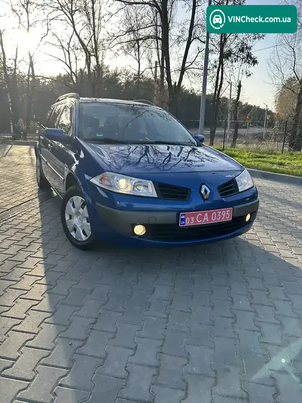 Renault Megane 2006, фото з оголошення 1 з 20, VIN VF1KM1R0H36417487