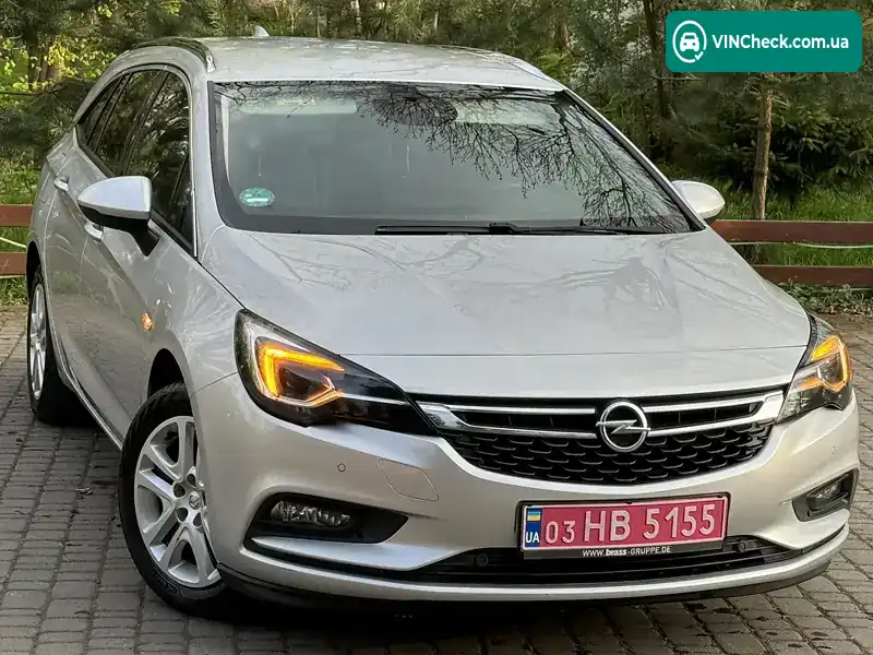 Opel Astra 2018, фото з оголошення 2 з 20, VIN W0VBE8EK9J8043215