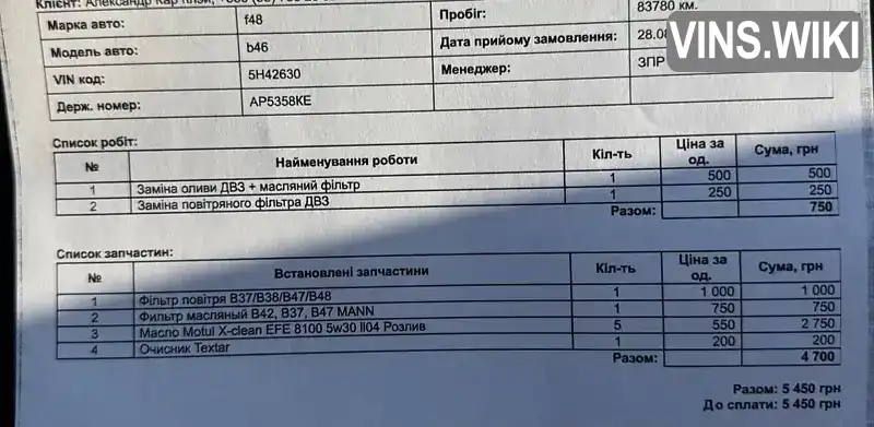 Фото автомобіля