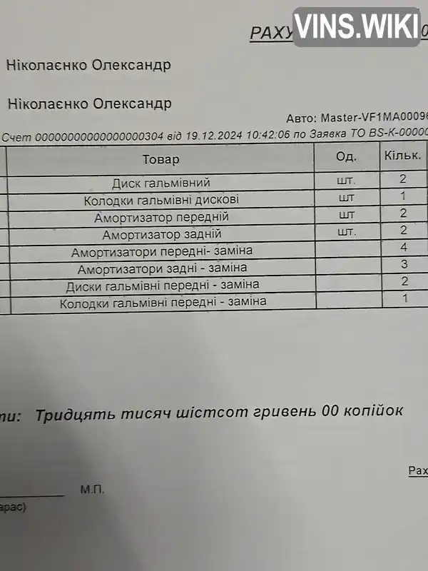 Фото автомобіля