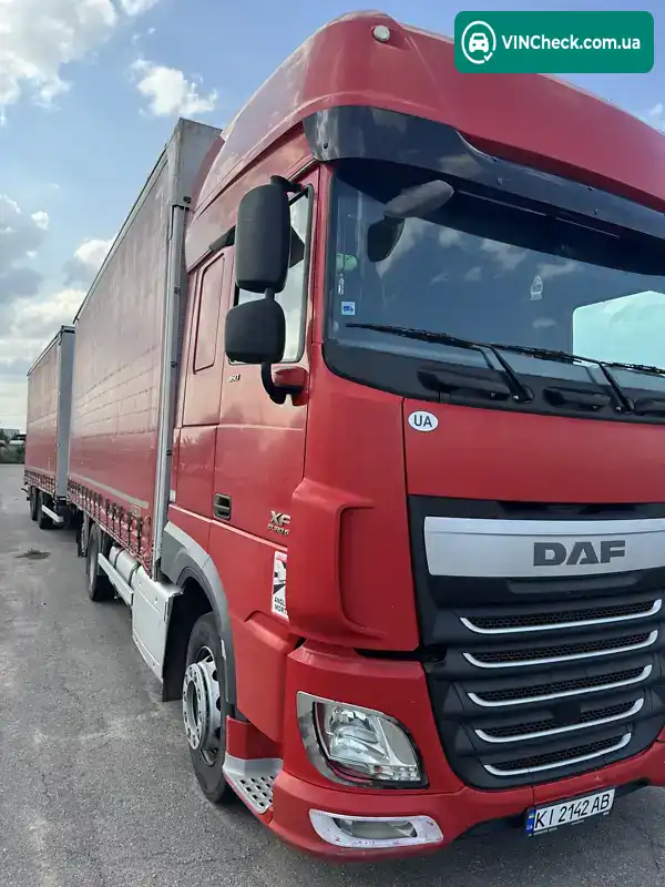 DAF XF 2016, фото з оголошення 1 з 15, VIN XLRASH4300G164837
