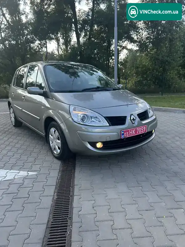 Renault Scenic 2007, фото з оголошення 2 з 20, VIN VF1JM1R0637643589