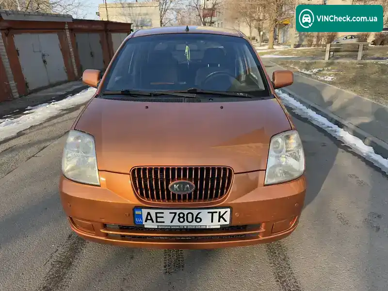 Kia Picanto 2005, фото з оголошення 2 з 21, VIN Y6LBA24335L000015