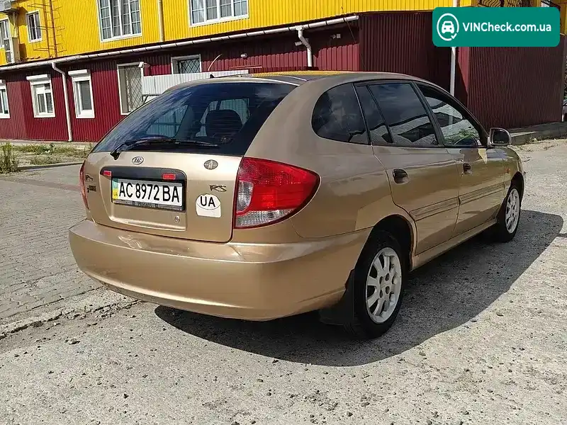 Kia Rio 2003, фото з оголошення 2 з 11, VIN KNEDC241236166072