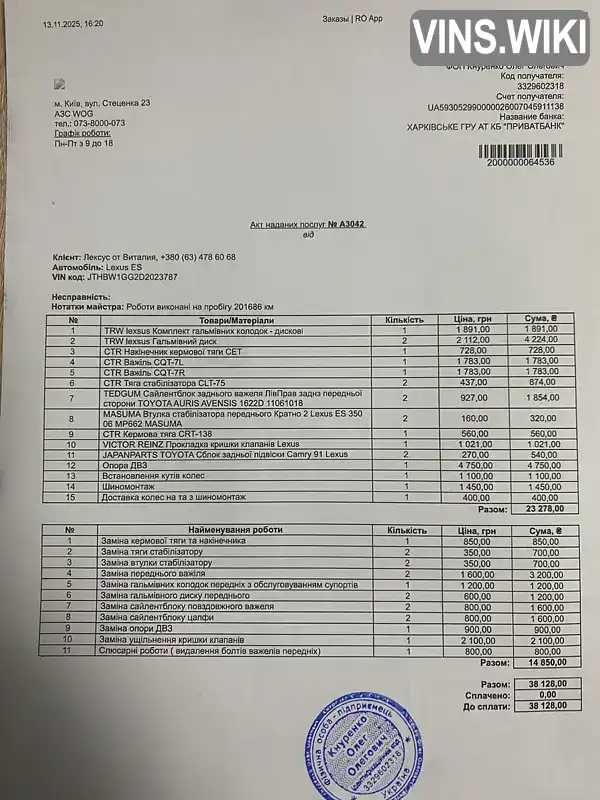 Фото автомобіля