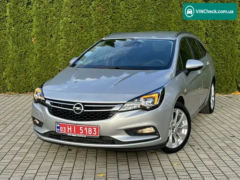 Opel Astra 2019, фото з оголошення 1 з 20, VIN W0VBD8EG6K8057671