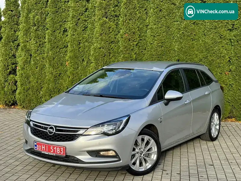 Opel Astra 2019, фото з оголошення 2 з 20, VIN W0VBD8EG6K8057671