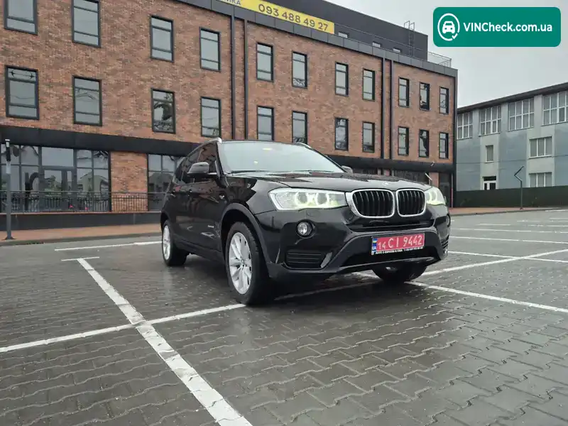 BMW X3 2017, фото з оголошення 1 з 20, VIN 5UXWX9C50H0T11469