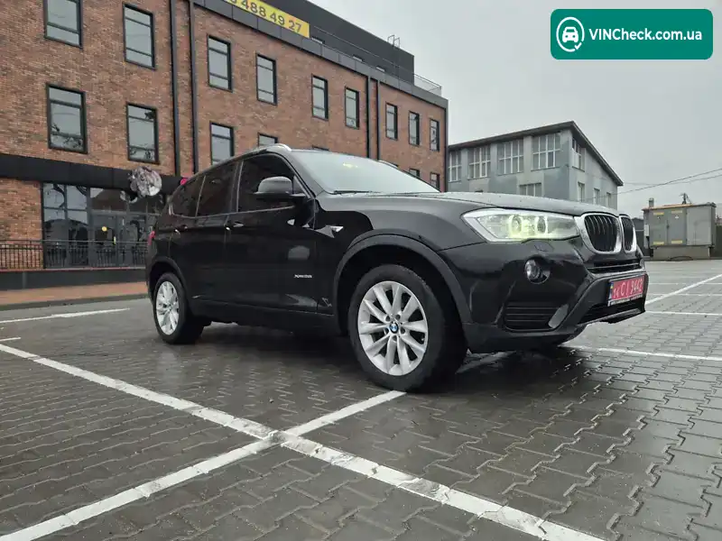 BMW X3 2017, фото з оголошення 2 з 20, VIN 5UXWX9C50H0T11469