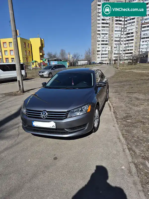 Volkswagen Passat 2014, фото з оголошення 1 з 17, VIN 1VWAT7A35EC071050