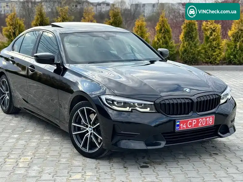BMW 3 Series 2019, фото з оголошення 1 з 17, VIN 3MW5R1J02L8B11835