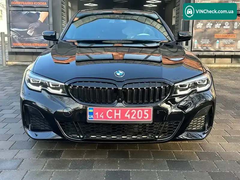 BMW 3 Series 2019, фото з оголошення 1 з 14, VIN 3MW5R7J05L8B21343